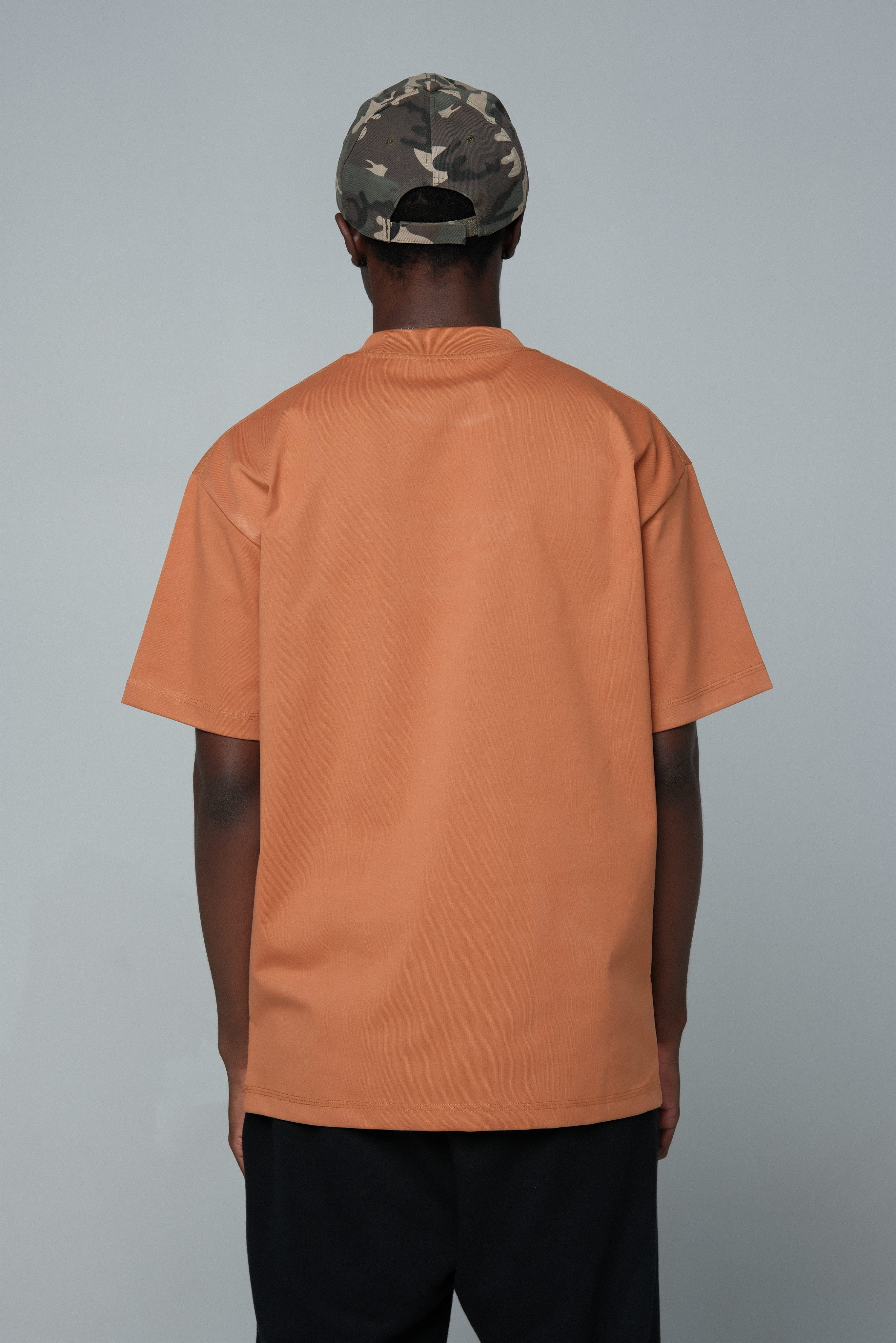 OTD Premium Embroidered Tee Brown