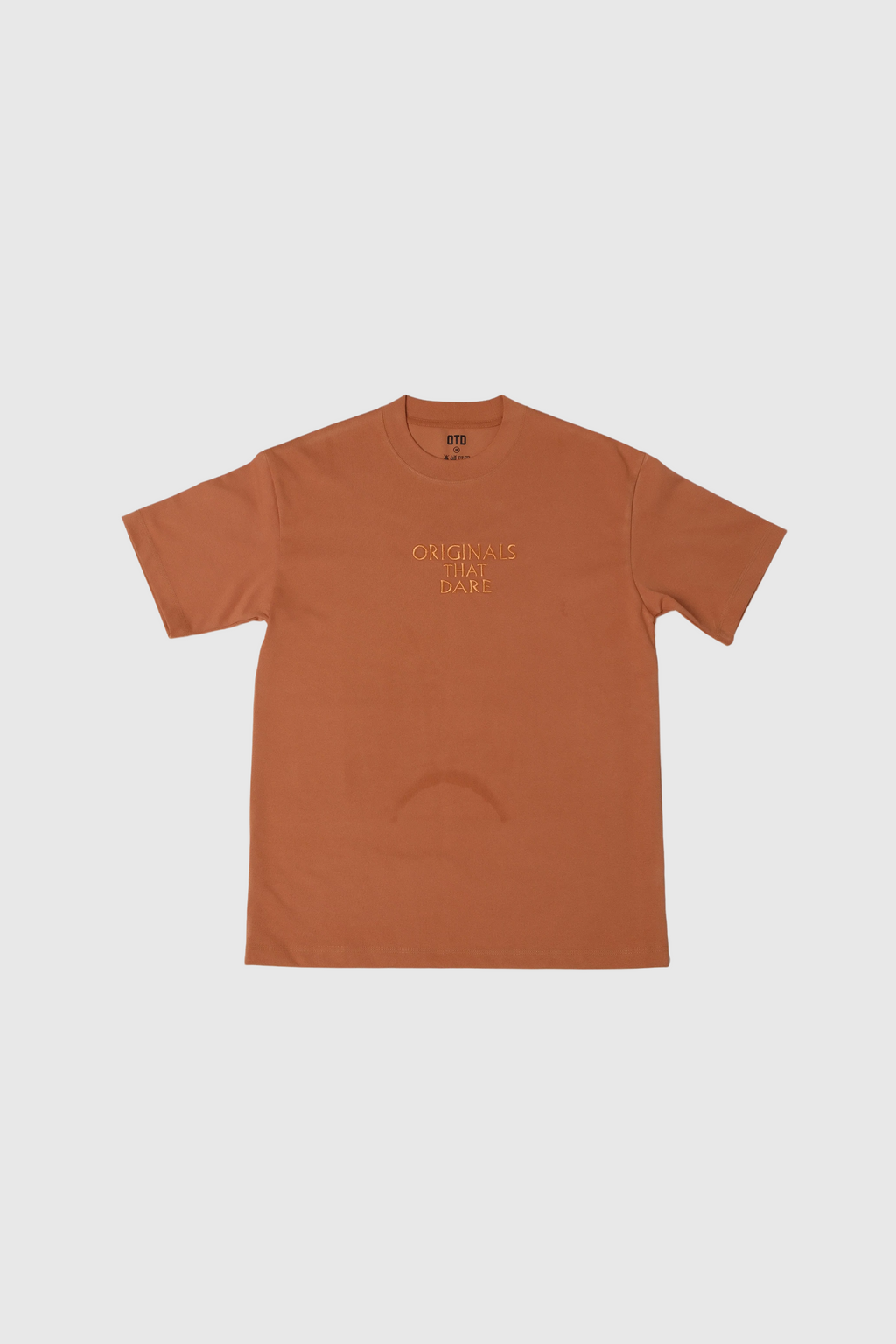 OTD Premium Embroidered Tee Brown