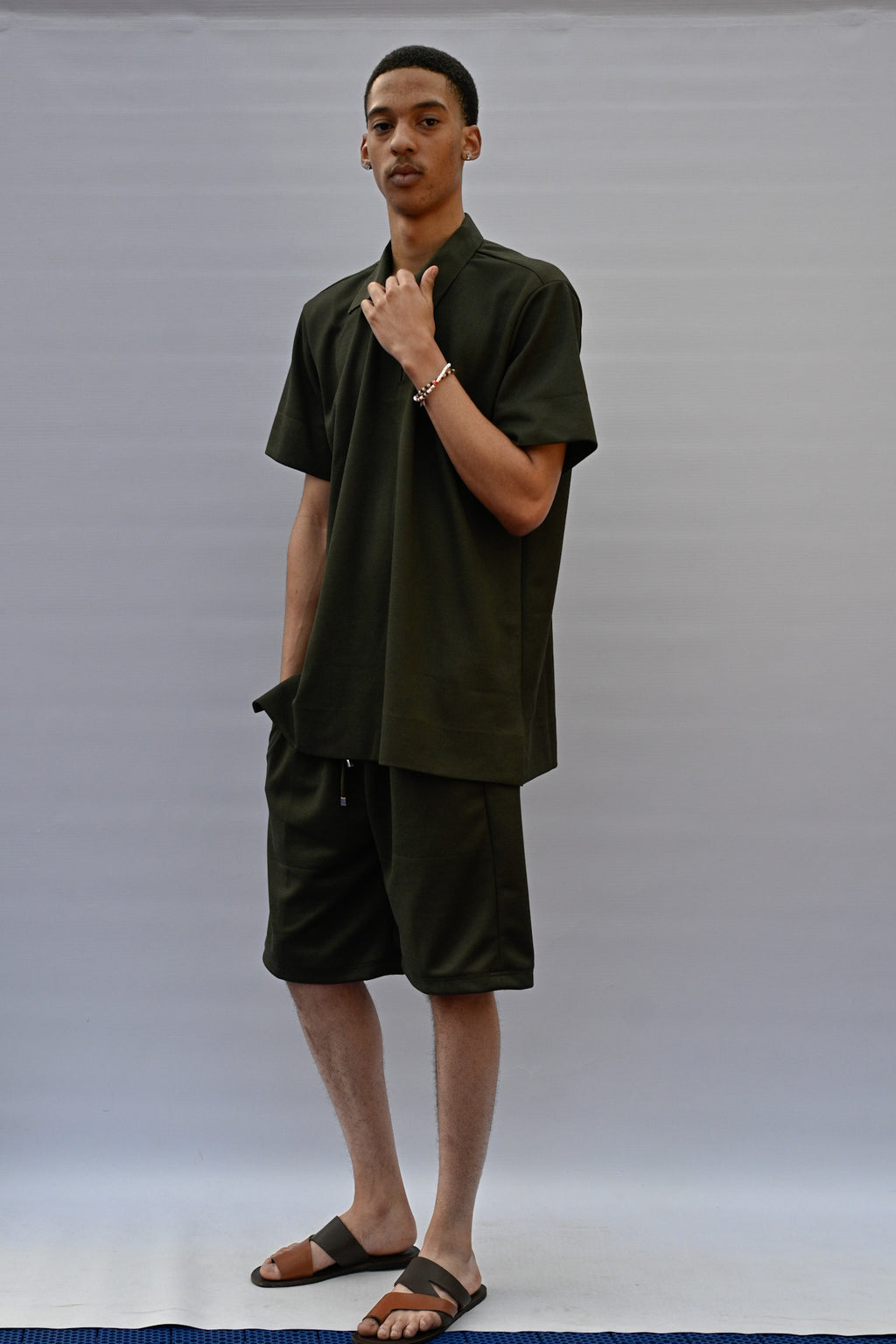 OTD Heritage Two-Piece Casual Set Green